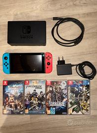 Nintendo Switch + 4 giochi