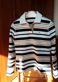 Polo donna a righe Tommy Hilfiger