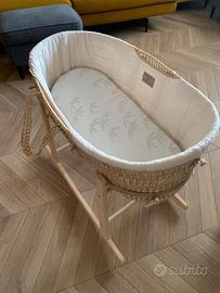 Culla in vimini (Cesta di Mosè) per neonato