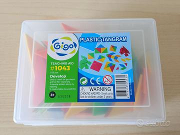 Tangram per la Classe con 5 Schede 105 Pezzi