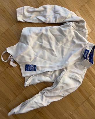 Completo da scherma FIE 800N -Giacca Pantaloni ecc