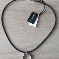 Collana uomo breil ciondolo acciaio e pietre nuovo