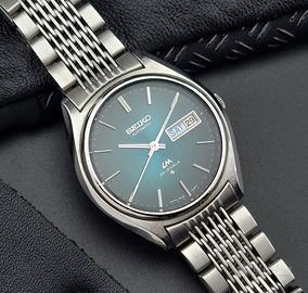 Seiko raro Lord Matic 5606-8050 Dial smeraldo