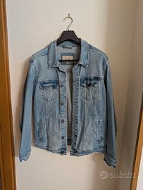 Giubbotto jeans uomo pull e bear