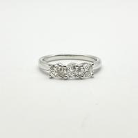 Anello oro 18 kt diamanti naturali