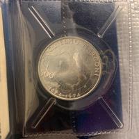 Monete argento 500 lire Guglielmo Marconi