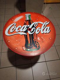 Tavolino Coca Cola in plastica altezza 74