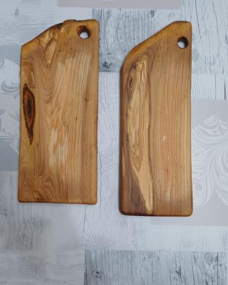 taglieri in legno di ulivo 