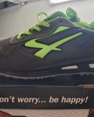 SCARPE UPOWER N43 NUOVE COMPLETE DI SCATOLA