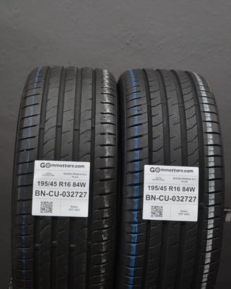 2 Pneumatici 195/45 R16 Nexen Tire Nfera Primus Su