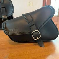 Borsello in cuoio per harley davidson