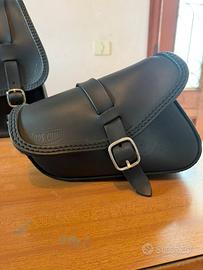 Borsello in cuoio per harley davidson