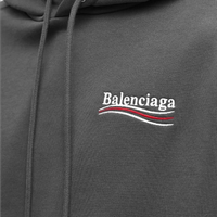 Felpe BALENCIAGA Political Campaign logo cucito