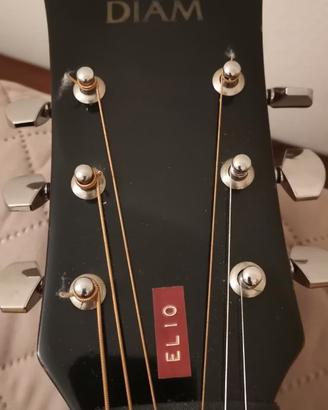 Chitarra acustica anni 70 marca DIAM