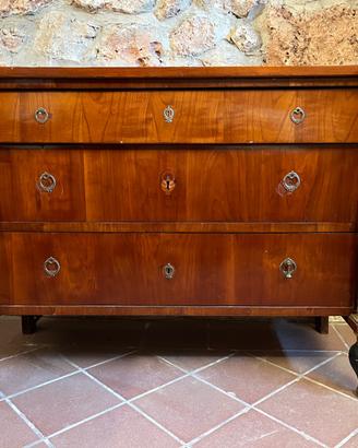 Cassettone antico stile Impero (Imperium) in legno