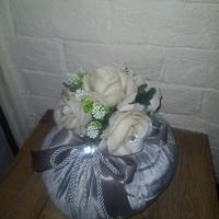 bon bon con rose in cera 