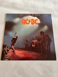 AC/DC Let There Be Rock LP Vinile 33 1977 Germany