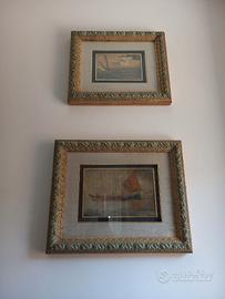 Pendola funzionante, quadri, piattaia.