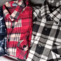 Lotto di Camicie in flanella.