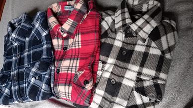 Lotto di Camicie in flanella.