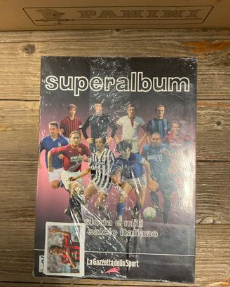 Superalbum vuoto 5 figurine panini gazzetta sport