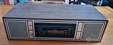 stereo con casse vintage 