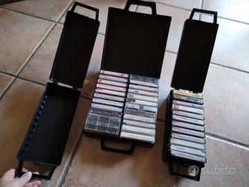 valigette contenitore musicassette