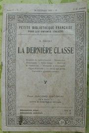Libro piccola biblioteca francese La Derniére 1931