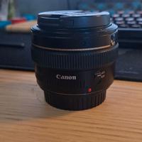 canon 50 mm f1.4  + canon 17-40 mm f4.0