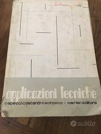 Libro vintage applicazioni tecniche