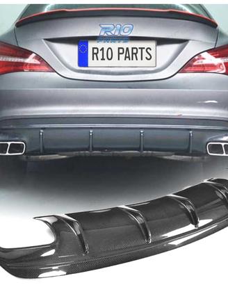 DIFFUSORE MERCEDES CLA W117 16-18 LOOK AMG CLA45 C