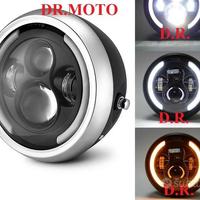 Faro led universale big 19 cafe racer