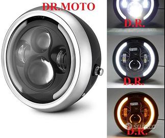 Faro led universale big 19 cafe racer