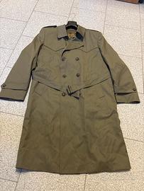 Cappotto Impermeabile verde  taglia 48 drop 6 E.I.