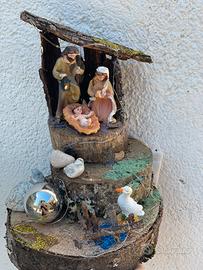 Presepe fatto a mano