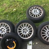 Cerchi in lega 16" alfa 205/55/16 +ruotino