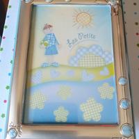 Cornice (maschio) battesimo o nascita - Les Petits