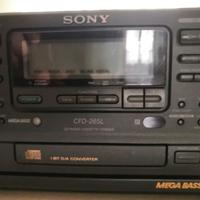 SONY CFD-265L Stereo Cd Boom Box Vintage