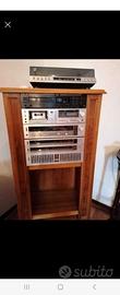 impianto stereo Fisher vintage