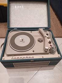 Giradischi Lesaphone Giada Anni 60