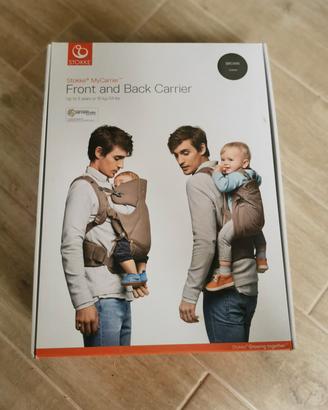 Marsupio Stokke My Carrier marrone