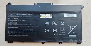 Batteria HP HT03XL - per PC portatili