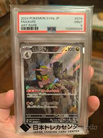Fraxure 074 Night Wanderer PSA 9 Pokémon