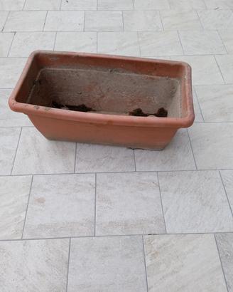 vaso per piante cm 80 x 40 plastica misura gigante