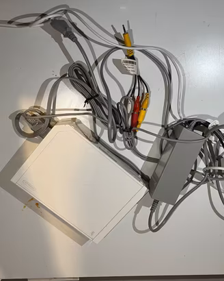 Console Nintendo Wii bianca + controller + cavi