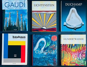 Taschen - Set di 6 libri d'arte - NO PROPOSTE