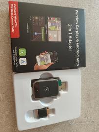 Adattatore Wireless per CarPlay e Android Auto New