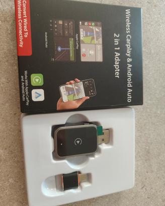 Adattatore Wireless per CarPlay e Android Auto New