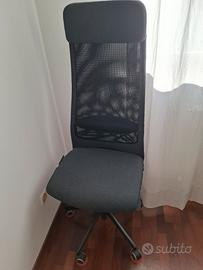 sedia da ufficio Markus IKEA nuova no braccioli