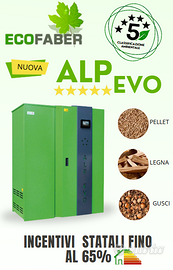 Caldaia a Pellet Ecofaber Alp Evo – NUOVA – 5 Stel
